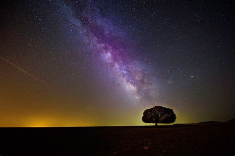 Papel De Parede Céu Skyscape Natureza Paisagem Noturna Estrelas