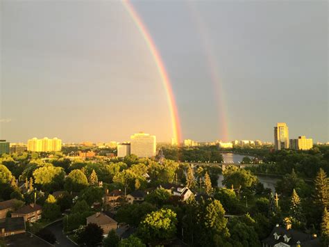 Sunset Rainbow In Ottawa Rottawa