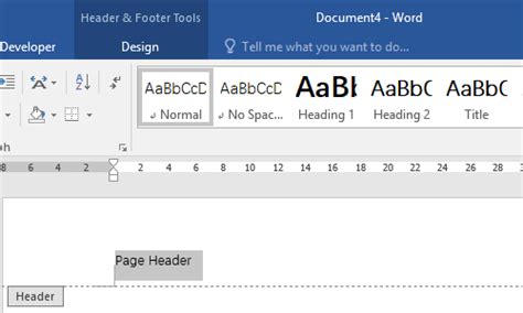 How To Remove The Horizontal Line In The Page Header Of Word My