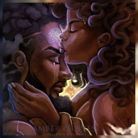 Pin By Stellou On Black Love Black Couple Art Black Love Artwork