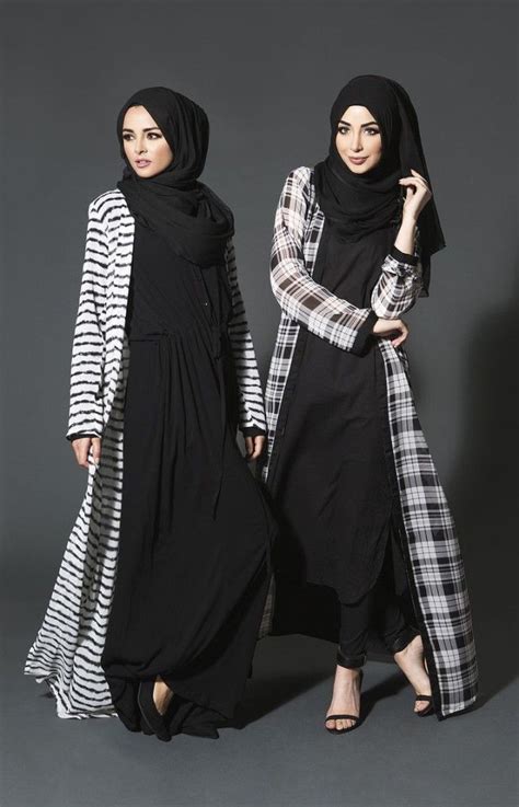 printed and embroidered kimono style abaya collection girls hijab style and hijab fashion ideas