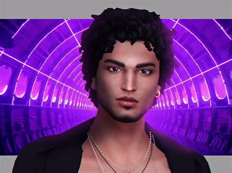 Sims 4 Male Maxis Match Curly Hair Bxeclouds