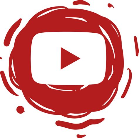Youtube Drawn Logo Window Decal Tenstickers