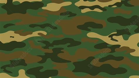 Best Camouflage Pattern Powerpoint Background For Presentation