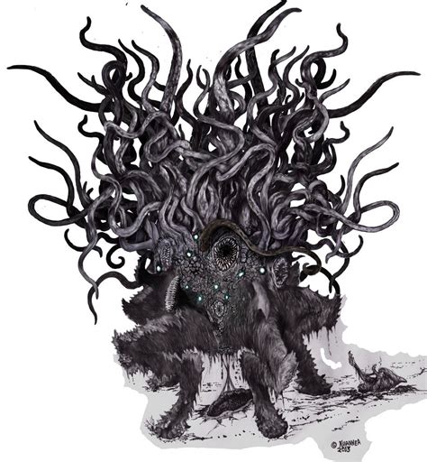 Dark Spawn Of Shub Niggurath Lovecraftian Horror Lovecraft Art Lovecraftian