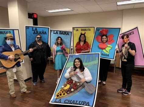 loteria costumes for a big group teacher halloween costumes office halloween costumes diy