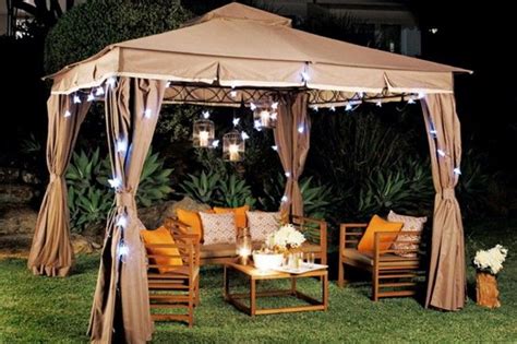 Maybe you would like to learn more about one of these? Awesome Gazebo Decorating You Can Do It Yourself | Gazebo lighting, Backyard gazebo, Outdoor gazebos