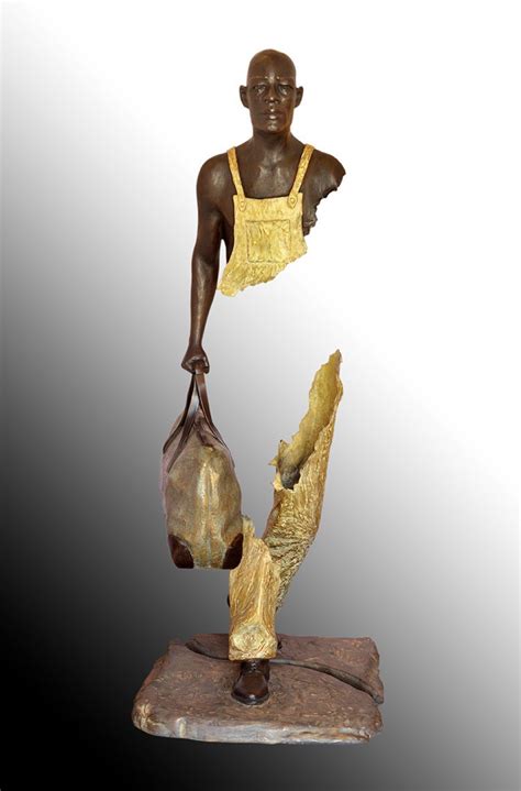 “les Voyageurs” Une Série De Sculptures De Bruno Catalano Sculpture