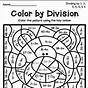 Division Color By Number Worksheet