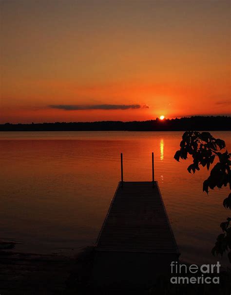 Blazing Sunset Photograph By Kaela Krause Pixels