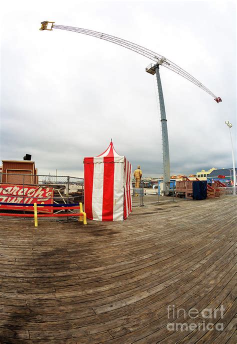 Vintage Amusement Park At Seaside Heights Photograph By John Rizzuto