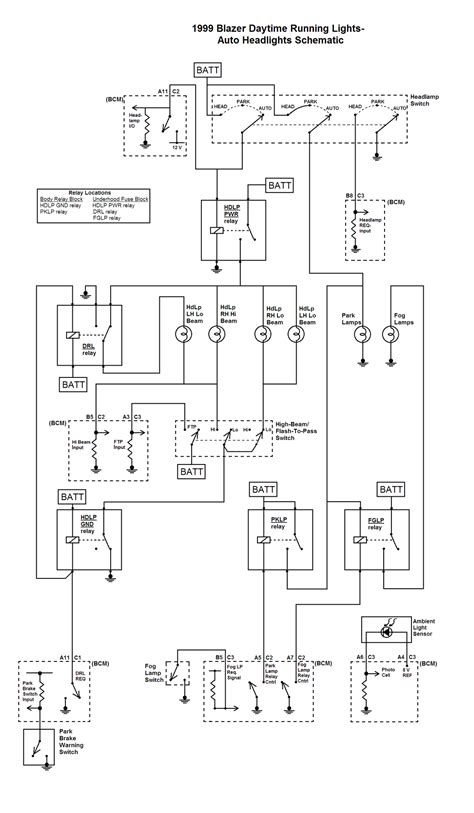 Diagram 2008 Trailblazer Headlight Relay Wiring Diagrams Mydiagram