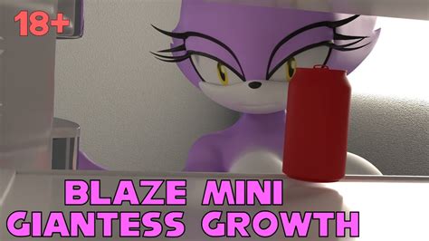 Blaze Mini Giantess Growth Youtube