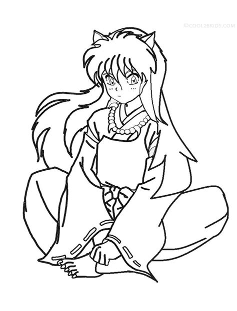 Dibujos De Inuyasha 3 Para Colorear Para Colorear Pintar E Imprimir