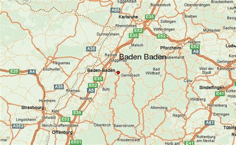 You can customize the map before you print! Baden-Baden Location Guide