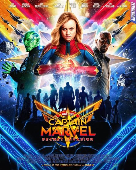 Captain Marvel Secret Invasion Fan Poster By Zerologhy Rmarvelstudios