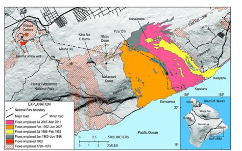 Mount nyiragongo is located near the border of rawanda and the dr of the congo. Map showing the extent of lava flows of the ongoing ...