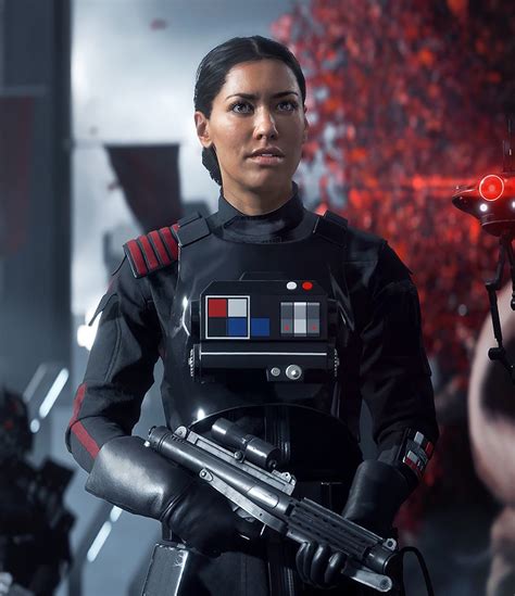 Star Wars Actress Reveals Battlefront Ii Inferno Squad Photo