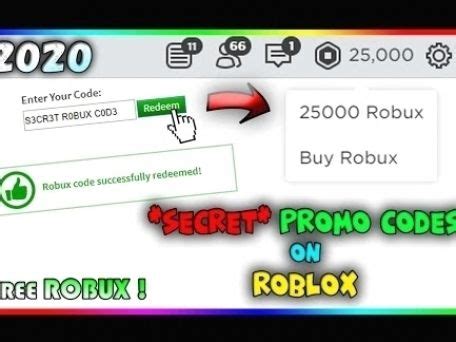 New Promo Codes Gives Free Robux Roblox