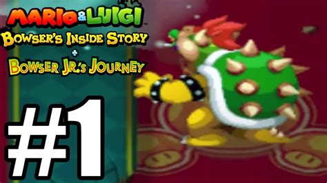 Mario Luigi Bowser S Inside Story Bowser Jr S Journey Gameplay