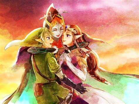 Hd Wallpaper Zelda The Legend Of Zelda Twilight Princess Hug Link