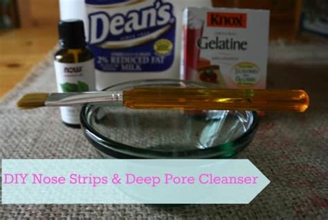 Diy Nose Strip And Deep Pore Cleanser