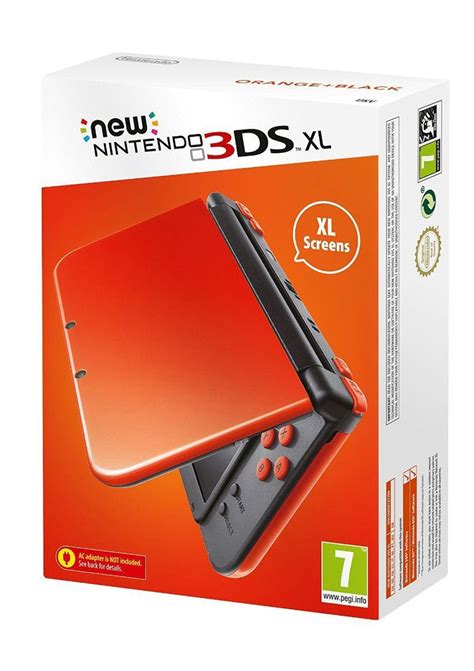 New nintendo 2ds xl consoles. The New 3DS XL Orange and Black Console on Nintendo 3DS ...