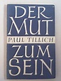 Der Mut zum Sein : Tillich, Paul: Amazon.de: Bücher