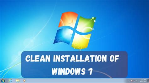 Clean Installation Of Windows 7 Complete Tutorial Youtube