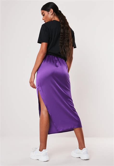 purple-satin-slip-midi-skirt-missguided