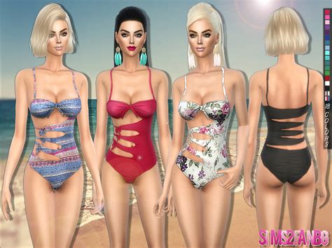 The Sims Resource 186 Whole Swimsuit
