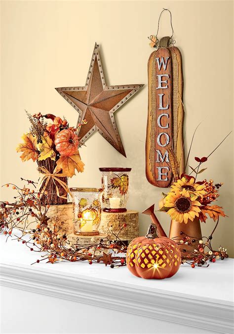 Welcome Fall With Beautiful Harvest Wall Or Table Décor