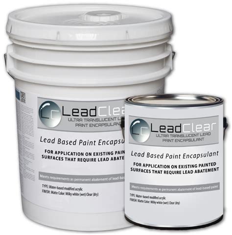Lead Based Paint Encapsulant Coat Online Lead Clear Paint