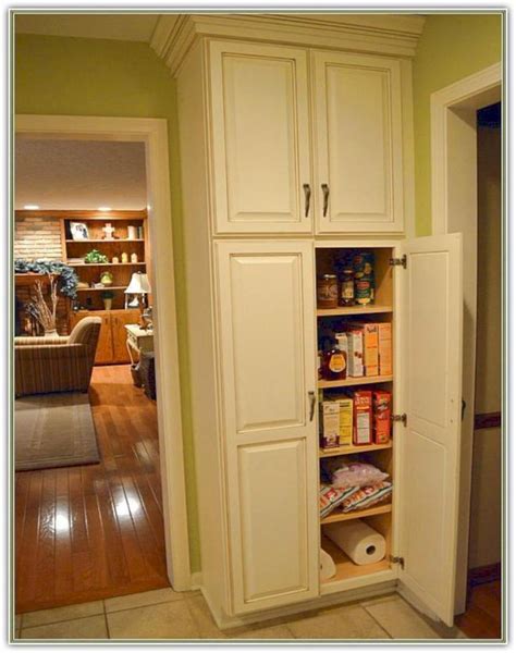 It provides an ample amount of storage space without taking up too much room, so it's perfect for those of you who don't have a particularly large kitchen. 55 Amazing Stand Alone Kitchen Pantry Design Ideas | Kitchen pantry design, Pantry design ...