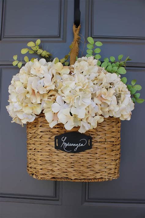 Diy Floral Hanging Basket Domestically Speaking