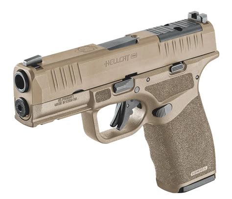 Springfield Armory Expands Hellcat Pro Series With Desert Fde Variant