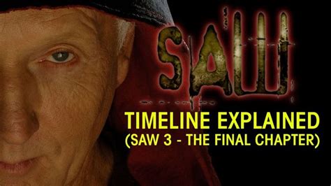 Saw Series Timeline Explained Pt2 Saw 3 The Final Chapter Saw