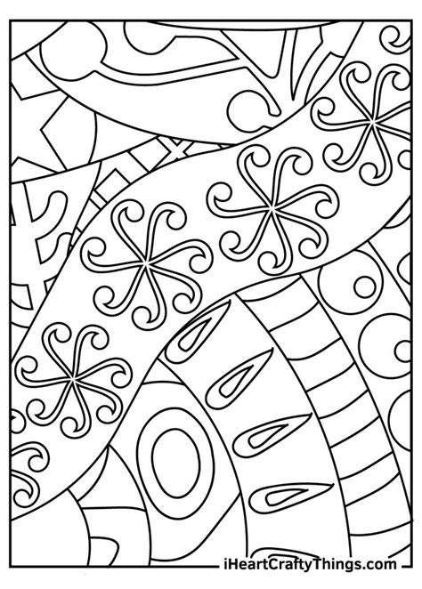 Abstract Coloring Pages 100 Free Printables