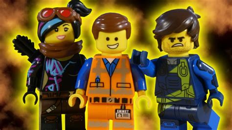 The Lego Movie 2 Rex Dangervest Vs Emmet And Lucy Youtube