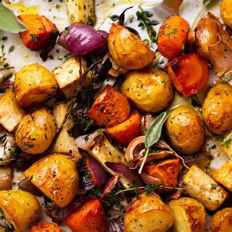 Roasted Vegetables Recipetin Eats