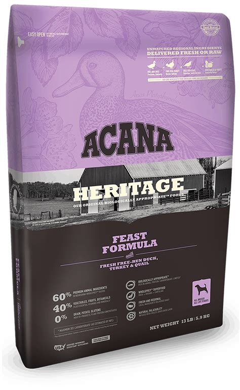 Find the best dry dog food recipes for every diet, from high protein to limited ingredient! Acana Heritage - Puppy & Junior Review - Pet Food Reviewer