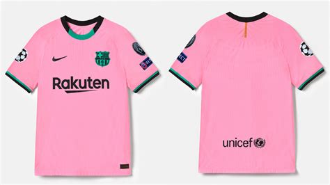 Fc Barcelona La Liga Barcelona Present New Pink Kit With Messi