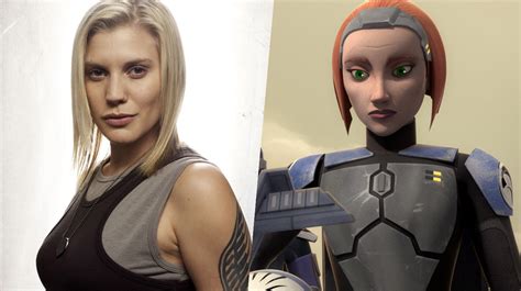 The Mandalorian Katee Sackhoff Brings Her Clone Wars Character To Live Action In Season 2