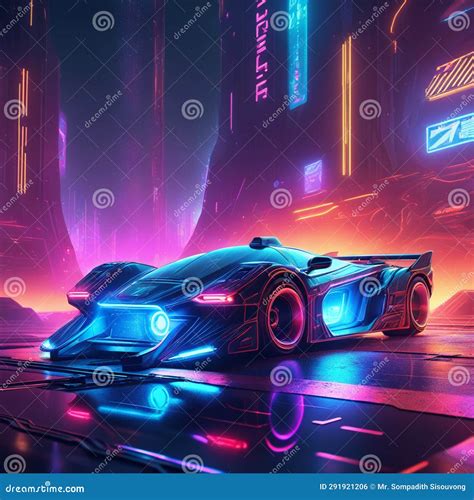 Neon Lights and Supercars are a Match Made in Heaven. the Bright
