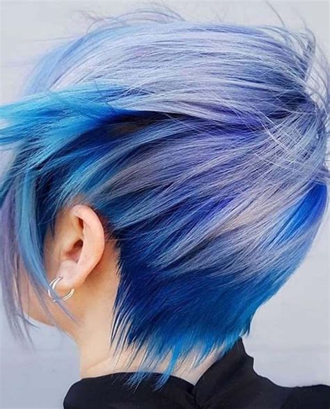 Awesome Blue Pixie Haircuts For Bold Women In Year 2019 Primemod