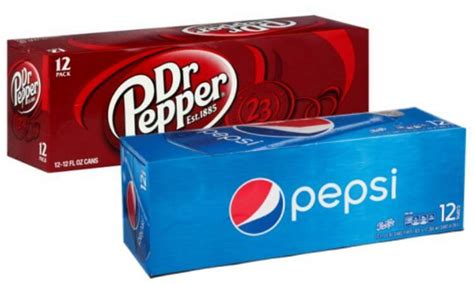 Stock Up Price On Pepsi And Dr Pepper 12 Packs No Coupons Needed