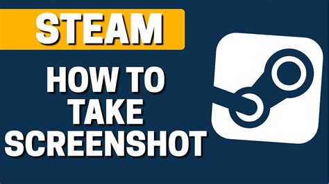How To Take Screenshot In Steam Game Simple YouTube