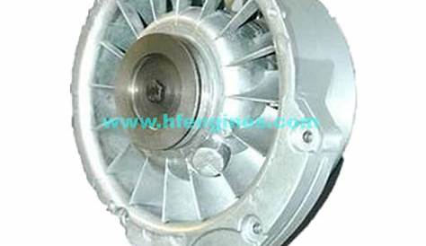 DEUTZ F4L912 engine parts cooling fan 02233420