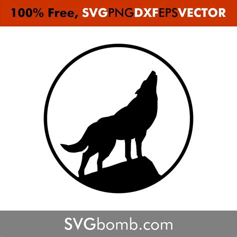 Howling Wolf | SVGBOMB