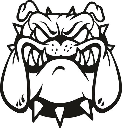 You can use our amazing online tool to color and edit the following bulldog coloring pages. Georgia Bulldog Drawing at GetDrawings | Free download